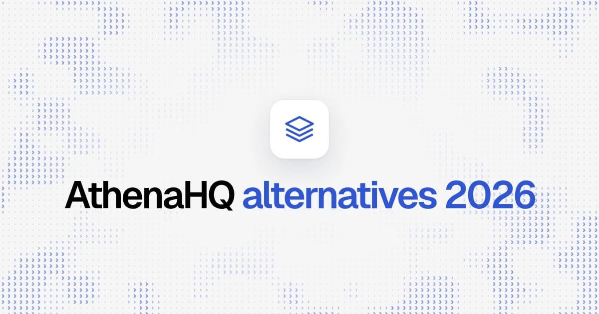 Thumbnail for a comparison of AthenaHQ alternatives in 2026.